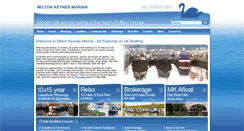 Desktop Screenshot of mkmarina.co.uk
